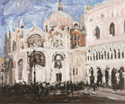 8-2 《威尼斯广场》布面油画 38cm×46cm.jpg